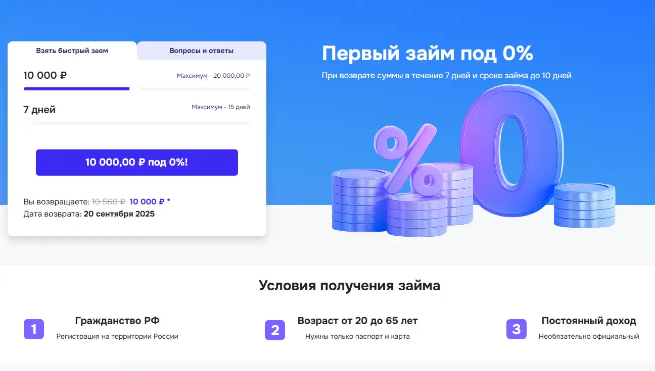 Снапкредит (SnapCredit) — полный обзор МФО